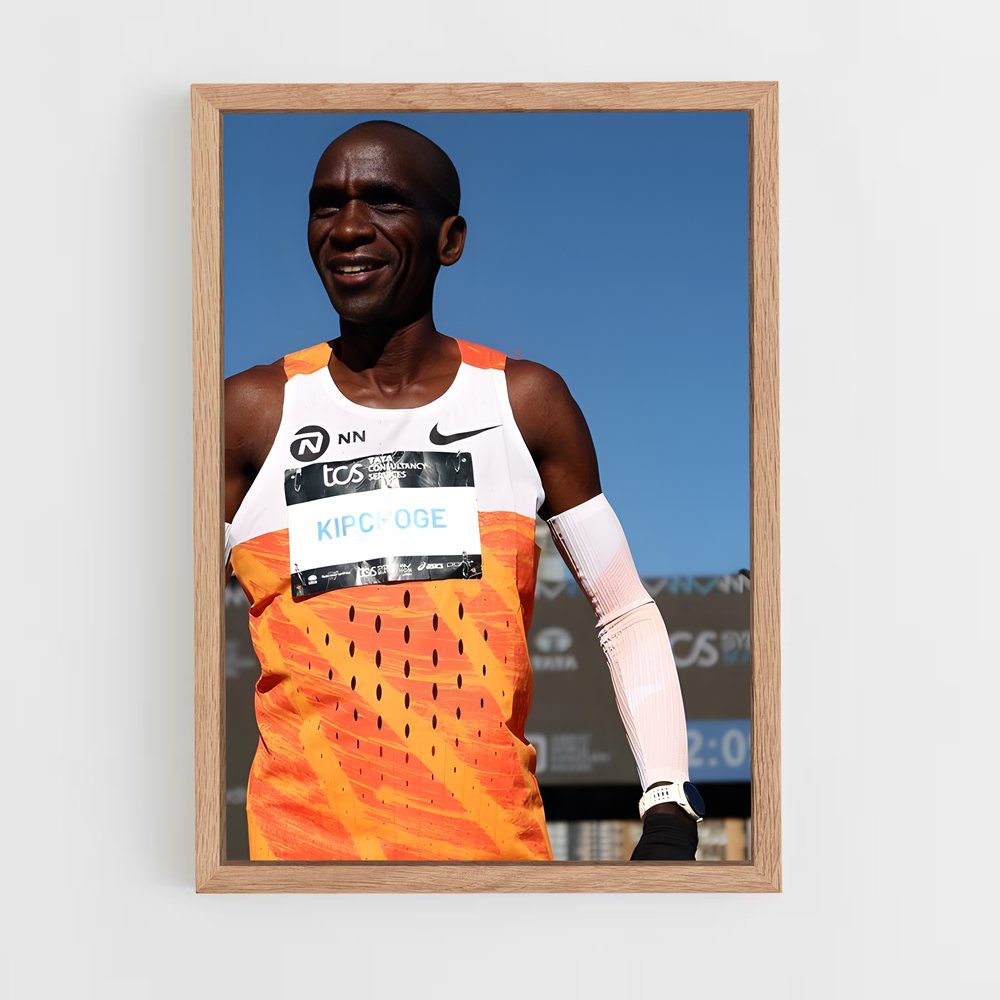 Poster Le Marathonien – affiche Athlétisme (vue 4)